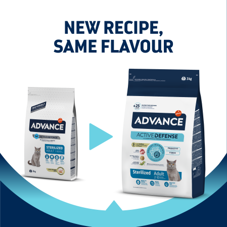 ADVANCE CAT - 3kg Advance Sterilized Cat – Hrană uscată pentru pisici adulte sterilizate