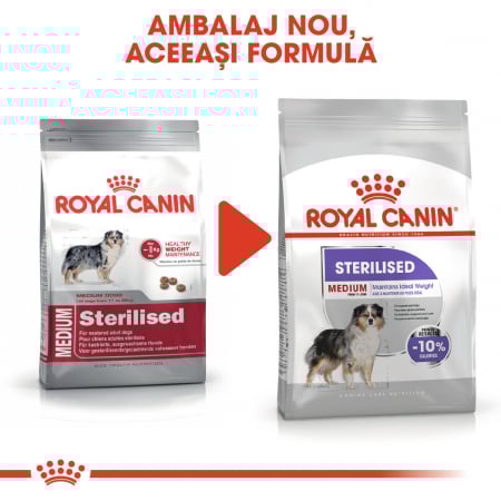 3kg Royal Canin Medium Sterilised Adult hrana uscata caine sterilizat [3]