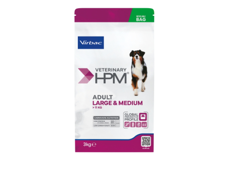 3kg Virbac HPM Adult Dog Large & Medium – Hrană Uscată Superpremium pentru Câini Adulți de Talie Medie și Mare [2]