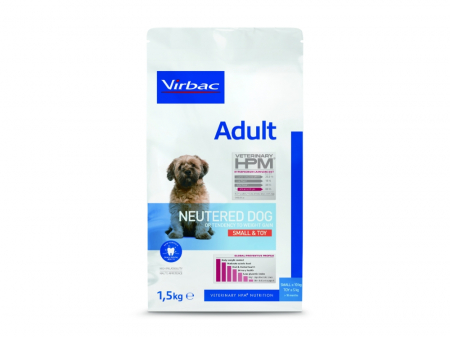 3kg Virbac HPM Adult neutered dog small & toy – Hrănire inteligentă pentru cei mici cu inimi mari [1]