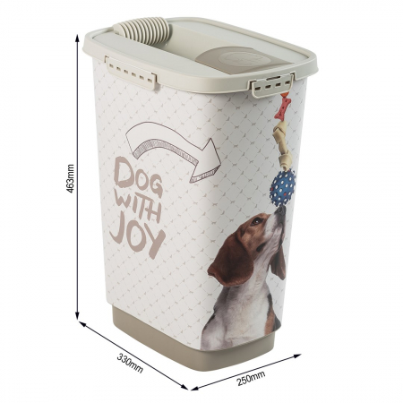 ACCESORII - Recipient hrana pentru caini 25L