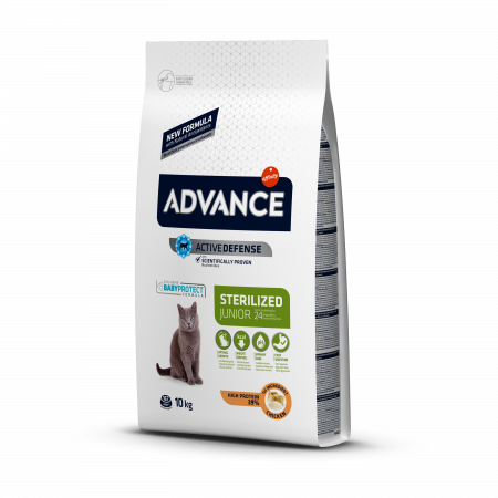 Produse - Advance Cat Junior Sterilised 10 Kg