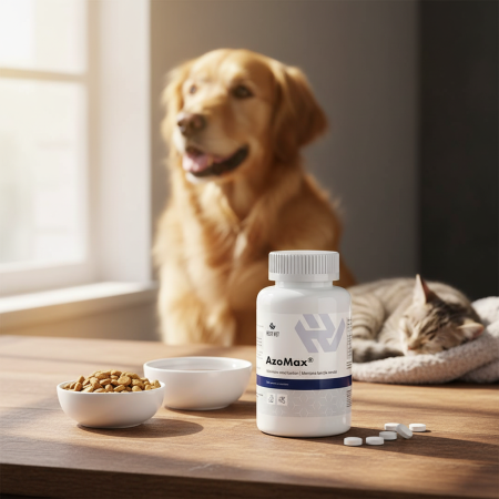 FARMACIE VET - AzoMax® Hexy Vet – Suport Renal Câini și Pisici, 120 Capsule