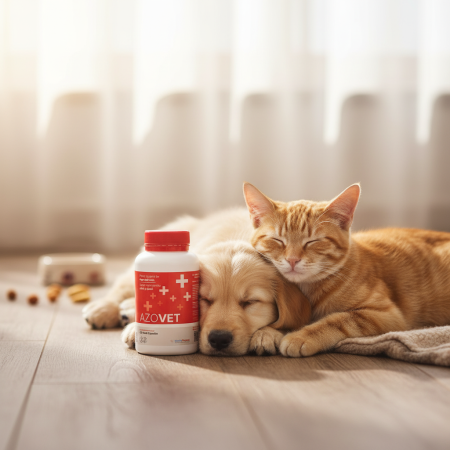 Azovet 120 capsule – Suport renal pentru câini și pisici [1]