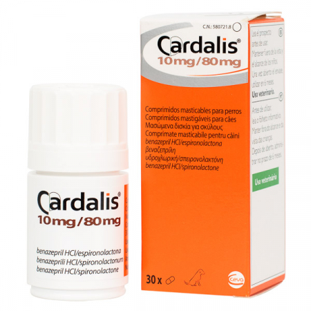 FARMACIE VETERINARĂ - Cardalis L 10mg  cutie cu 30 tablete