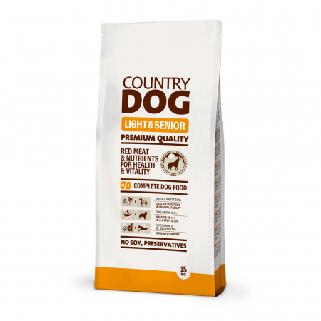 Import - Country dog light and senior 15kg