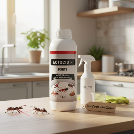 Produse - Ectocid P Forte 1L – insecticid concentrat pentru dezinsecția spațiilor