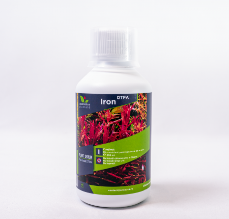 ACVARISTICĂ - Fertilizant acvariu Lichid fier chelat DTPA Plant Serum 200ml