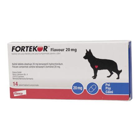 NUTRACEUTICE - Fortekor Flavour Dog 20 mg (21-80 kg) 14 tablete