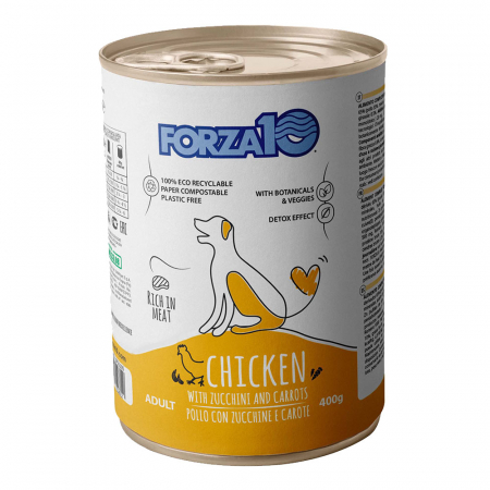 Produse - FORZA 10 ALL DAY CHICKEN AND ZUCCHINI 400 GR CV