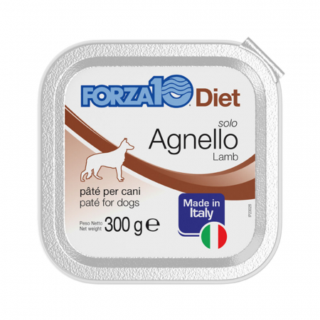 Produse - FORZA 10 SOLO DIET LAMB DOG ALU 300 GR