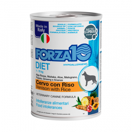Produse - FORZA 10 VENISON AND RICE DOG 400 GR CV
