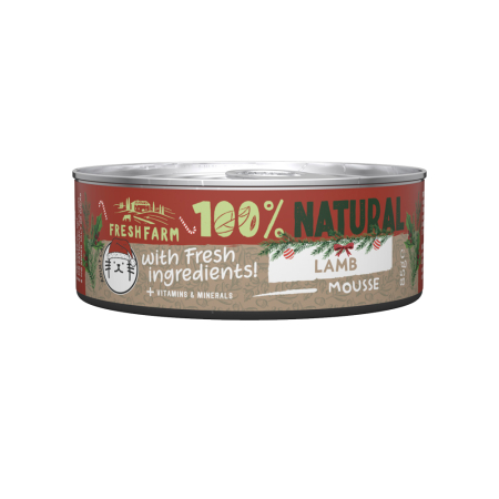 Import - Fresh Farm Cat Smooth Pate Lamb 85gr Christmas Edition