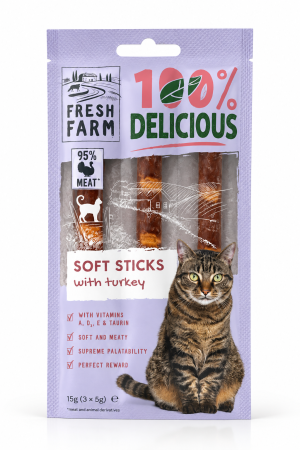 Fresh Farm Soft Sticks 3*5gr Turkey [1]