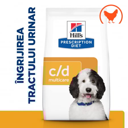 12kg Hill's PD Canine C/D, hrana dieta uscata pentru caini [1]