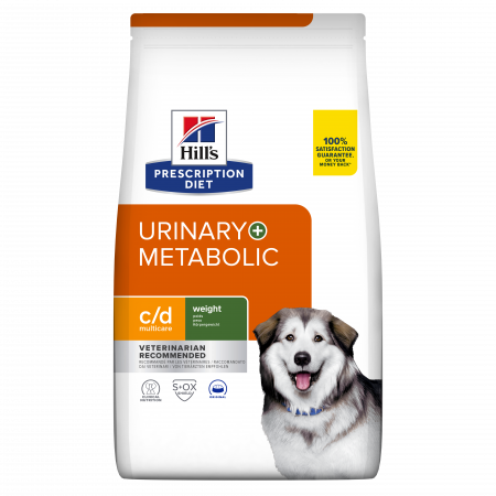 HILLS PD - 1.5kg Hill's PD Canine c/d + Metabolic, hrana uscata dieta veterinara pentru caini