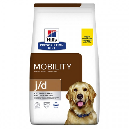 Produse - 4kg Hill's PD Canine J/D , hrană uscată dietă veterinară pentru câini cu probleme articulare