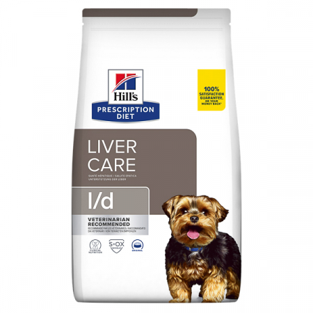 Produse - 4kg Hill's PD Canine L/D , hrană uscată dietă veterinară pentru câini cu probleme hepatice