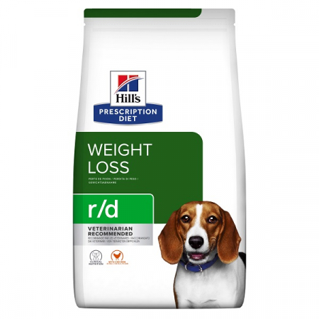 HILLS PD - 10kg Hill's PD Canine R/D, hrana dieta pentru caini cu probleme de greutate