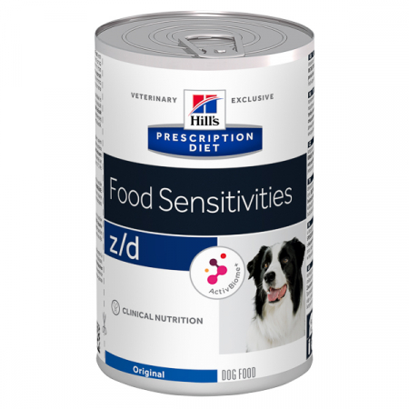 HILLS PD - 370g Hill's PD Canine Z/D Ultra, hrană umedă dietă veterinară pentru câini cu probleme dermatologice