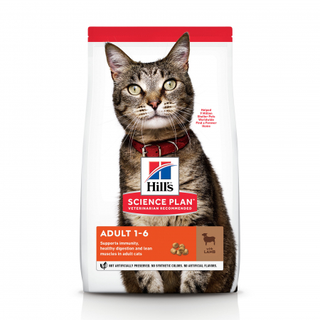 Produse - Hill’s SP Adult  hrana pentru pisici cu miel 300 g