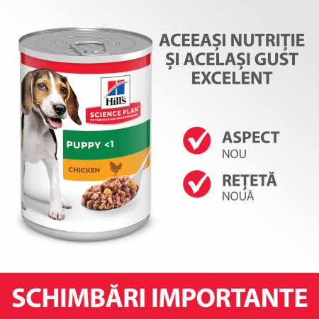 Hill's SP Puppy hrana pentru caini cu pui conserva 370 g [4]