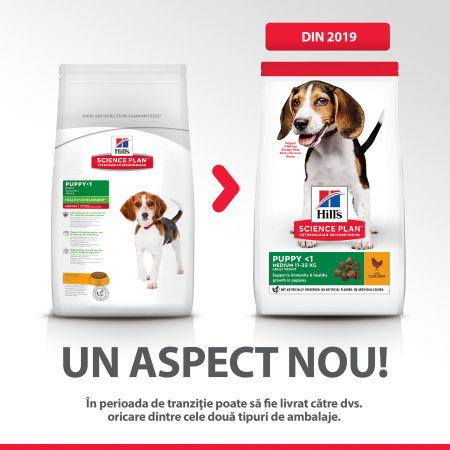 Hill's SP Canine Puppy Medium Chicken 14 kg [4]