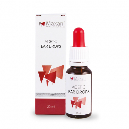 Produse - Maxani Acetic ear drops (zure oordruppels) koelkast 20 ml