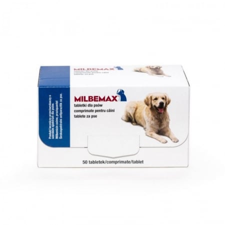 Milbemax Dog 12.5/125mg 5-25kg 2 tablete [0]