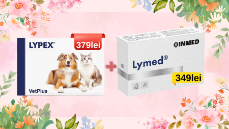 PENTRU CÂINI - Pachet Lypex 60 capsule + Lymed® Supliment Premium cu enzime pancreatice pentru câini și pisici – suport în sindromul de malabsorbție