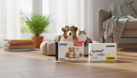 NUTRACEUTICE - Pachet Lypex 60 capsule + Lymed® Supliment Premium cu enzime pancreatice pentru câini și pisici – suport în sindromul de malabsorbție