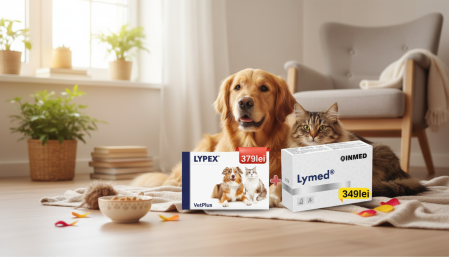 Pachet Lypex 60 capsule + Lymed® Supliment Premium cu enzime pancreatice pentru câini și pisici – suport în sindromul de malabsorbție [1]