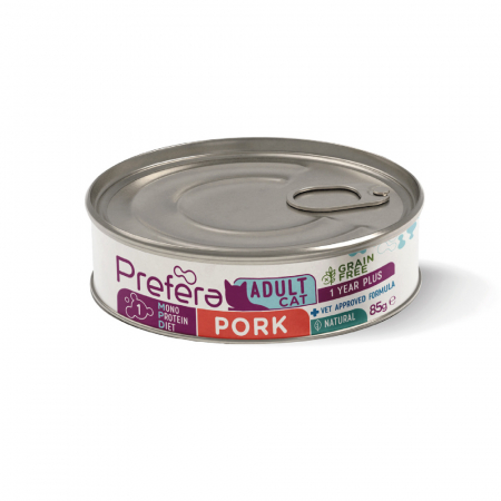 Necunoscut - Prefera MPD Adult- Pork 85gr