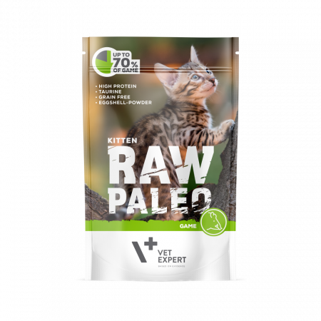 PENTRU PISICI - RAW PALEO KITTEN, VANAT, 100 G