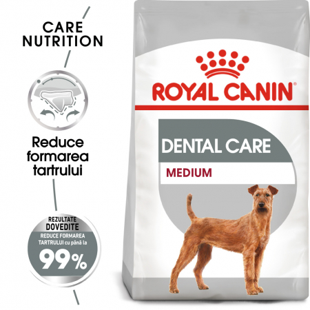 Royal Canin Medium Dental Care Adult hrana uscata caine reducerea formarii tartrului, 10 kg [0]