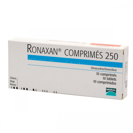 Produse - Ronaxan 250 mg caine/pisica 10 tablete