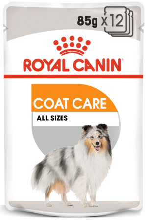 12 x 85g Royal Canin Coat Care Adult hrana umeda caine pentru blana sanatoasa si lucioasa [1]