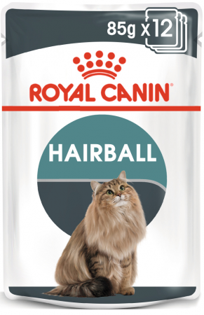 PENTRU PISICI - Royal Canin Hairball Care Adult hrana umeda pisica pentru controlul ghemurilor de blana, 12 x 85 g