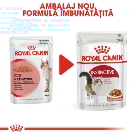 Royal Canin Instinctive In Gravy Adult hrana umeda in sos pentru pisica, 12 x 85 g [6]