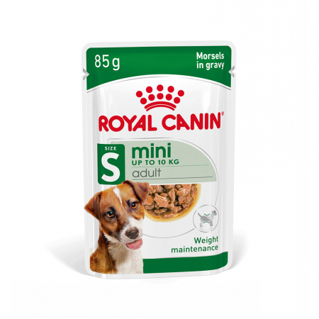 HRANĂ USCATĂ - 12 x 85g Royal Canin Mini Adult hrana umeda caine