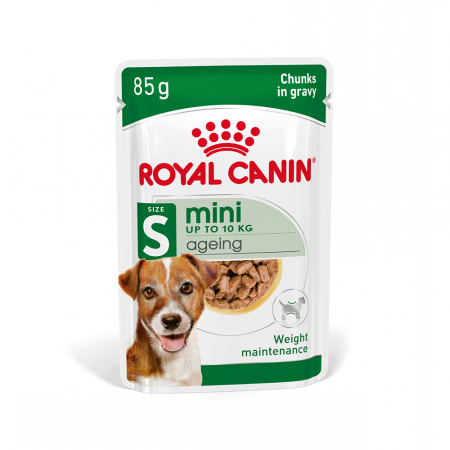 ROYAL CANIN - 12 x 85g Royal Canin Mini Ageing 12+  hrana umeda caine senior