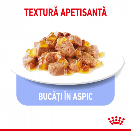 Royal Canin Ultra Light In Jelly Care Adult hrana umeda in aspic pisica limitarea cresterii in greutate, 12 x 85 g [3]