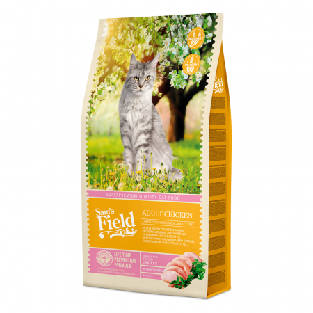 Pet food - Sam's field cat adult chicken 7,5kg