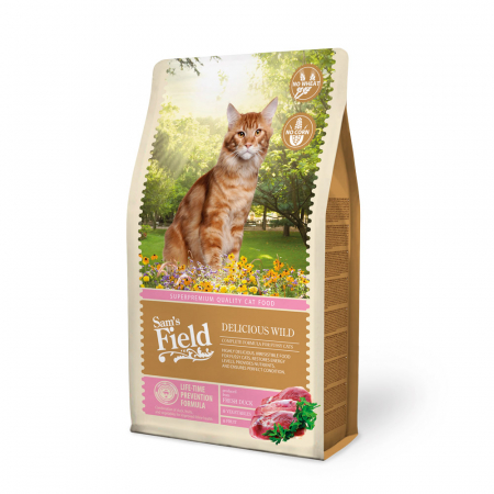 Pet food - Sam's field cat delicious wild 2,5kg