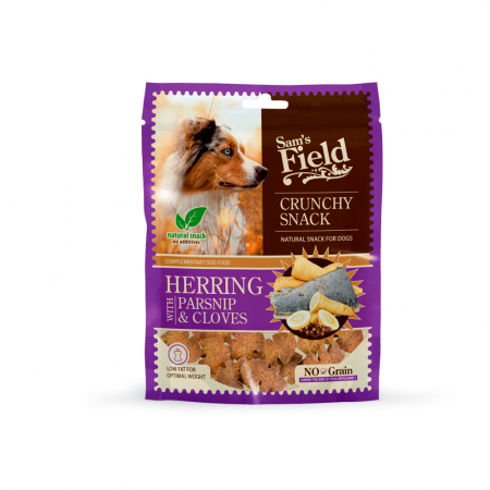 RECOMPENSE - Sam's field crunchy snack herring with parsnip & cloves 200 gr