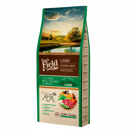 Pet food - Sam's field junior LB lamb 13kg