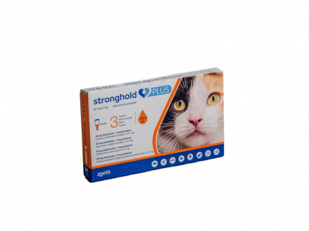 Stronghold Plus 30mg 0,50ml, deparazitare externa pentru pisici 2,5-5kg, 1 pipetă