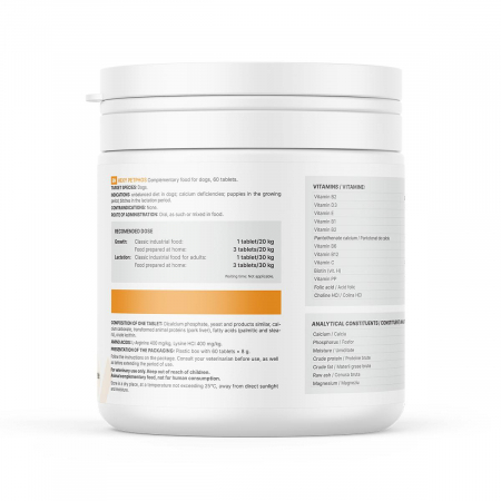 Supliment nutritiv pentru caini Hexy Pet Phos 60 tablete [4]