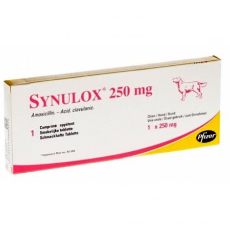 Synulox 250 mg cutie cu 10 tablete [0]