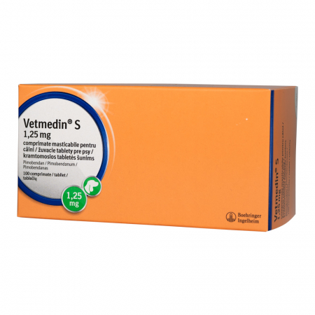Vetmedin - Vetmedin 1.25mg 100 tablete